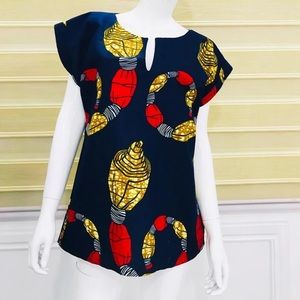 NWOT Ankara Talisman Top